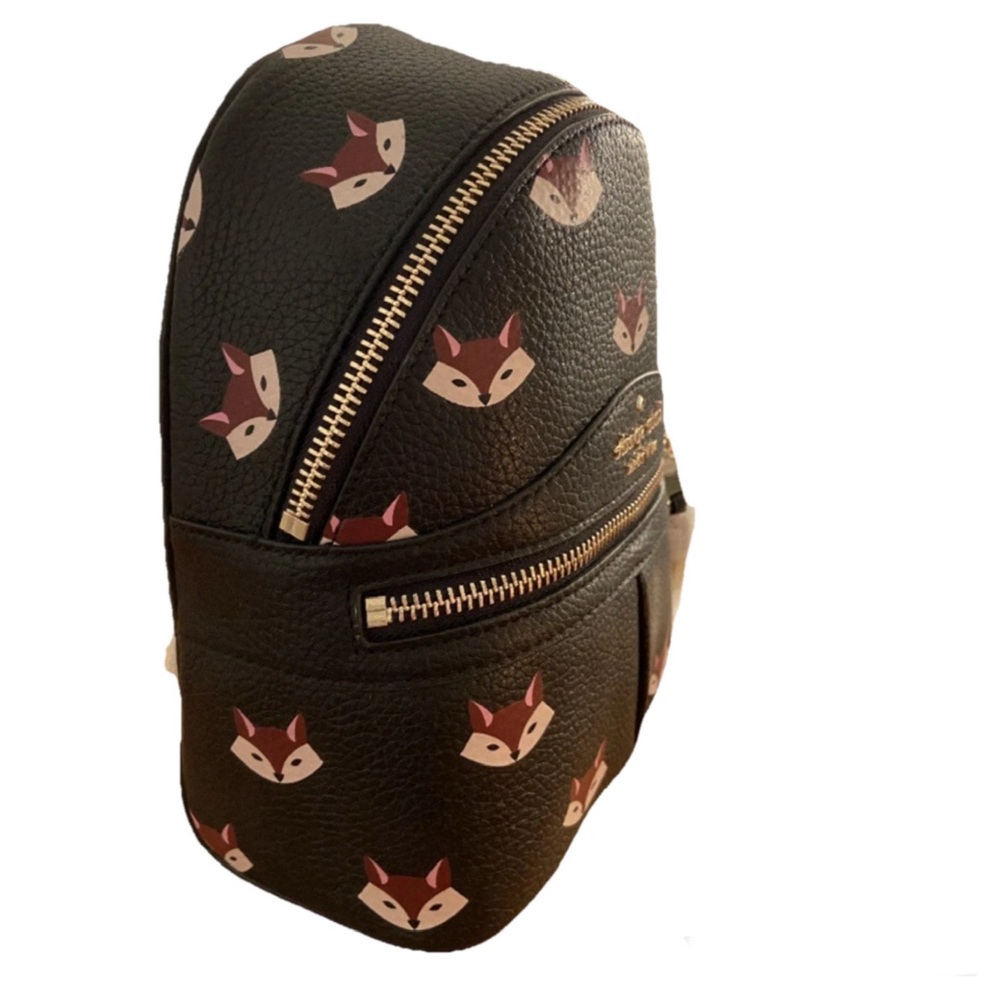 🦊♠️Kate Spade New York Out of the Woods Fox Mini Backpack w/COA♠️🦊 - Picture 11 of 12
